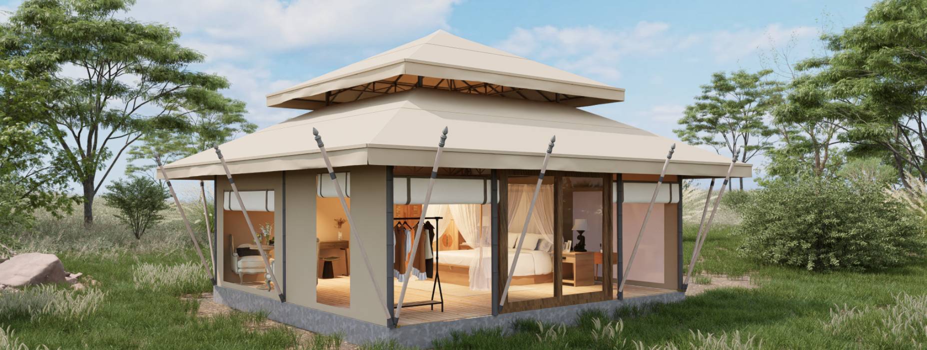 大理户外野奢帐篷